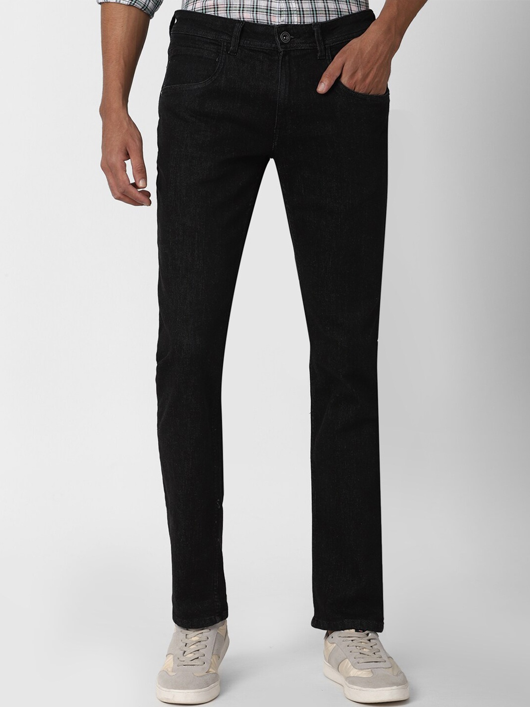 

VAN HEUSEN DENIM LABS Men Black Slim Fit Jeans