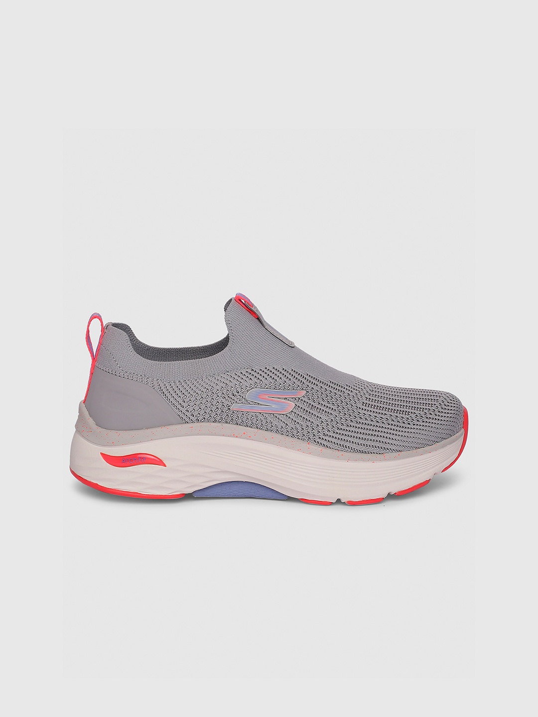 

Skechers Women Max Cushioning Arch Fit - Myrona Slip On Shoes, Grey