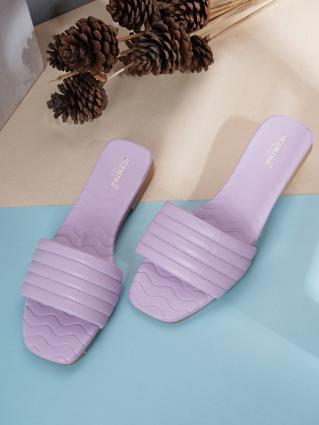 

SCENTRA Women Purple Flats