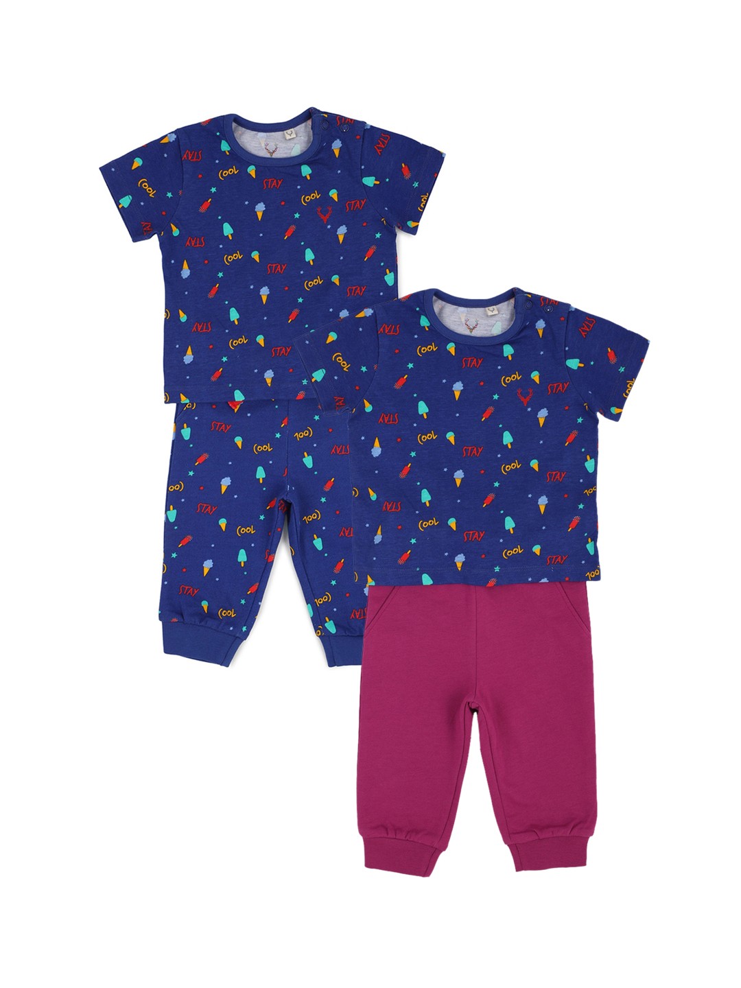 

Allen Solly Junior Boys Navy Blue Clothing Set