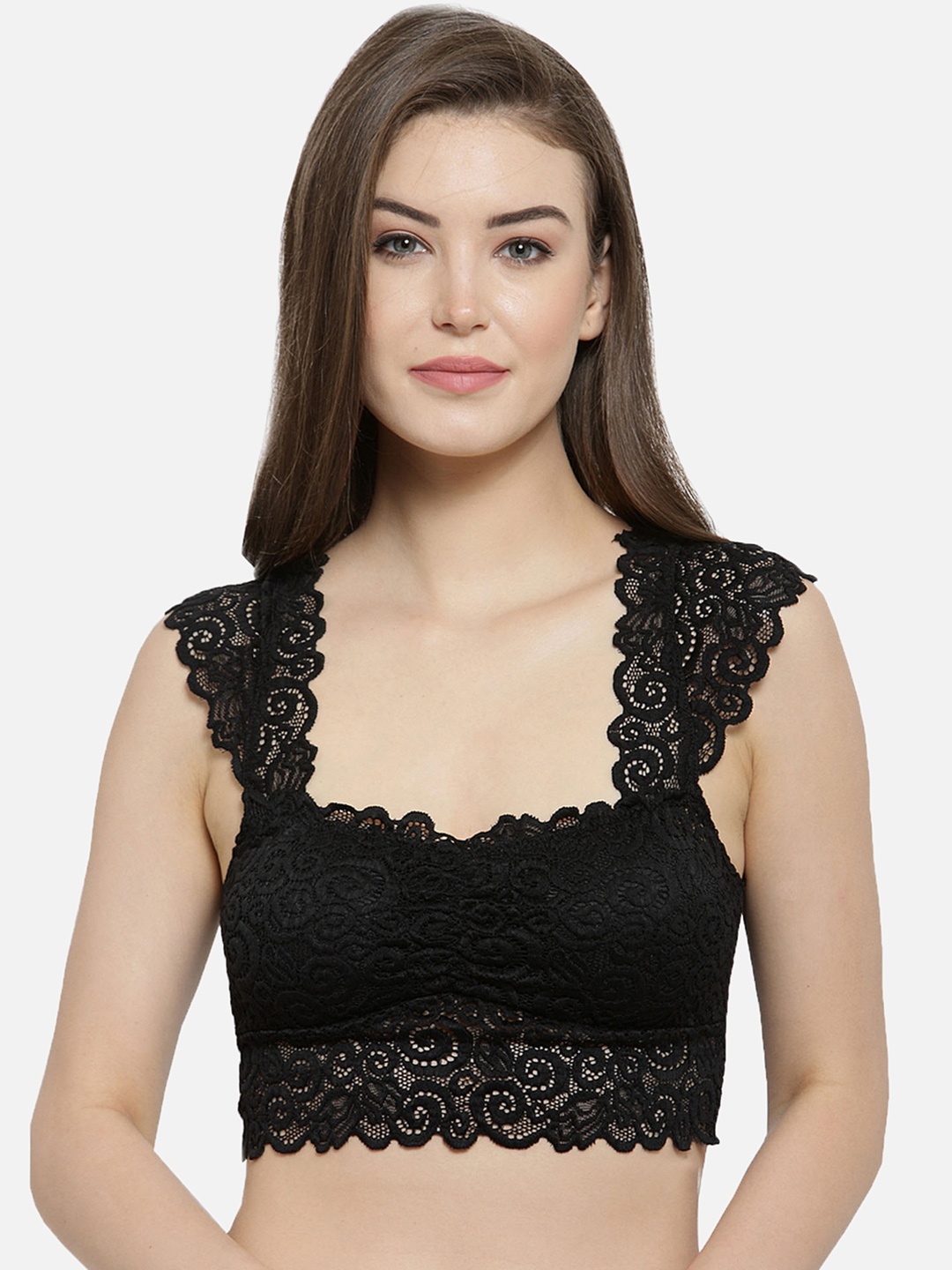 

Gopalvilla Black Bralette Bra