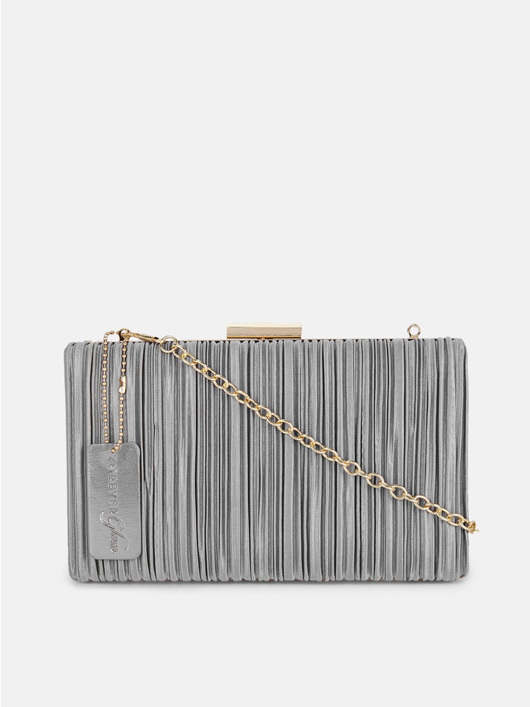 

Forever Glam by Pantaloons Women Grey Clutches