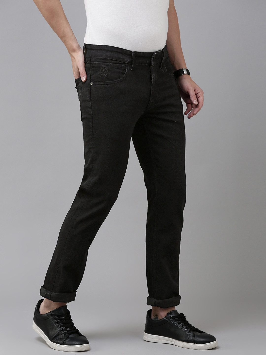 

U.S. Polo Assn. Denim Co. Men Black Skinny Fit Stretchable Jeans