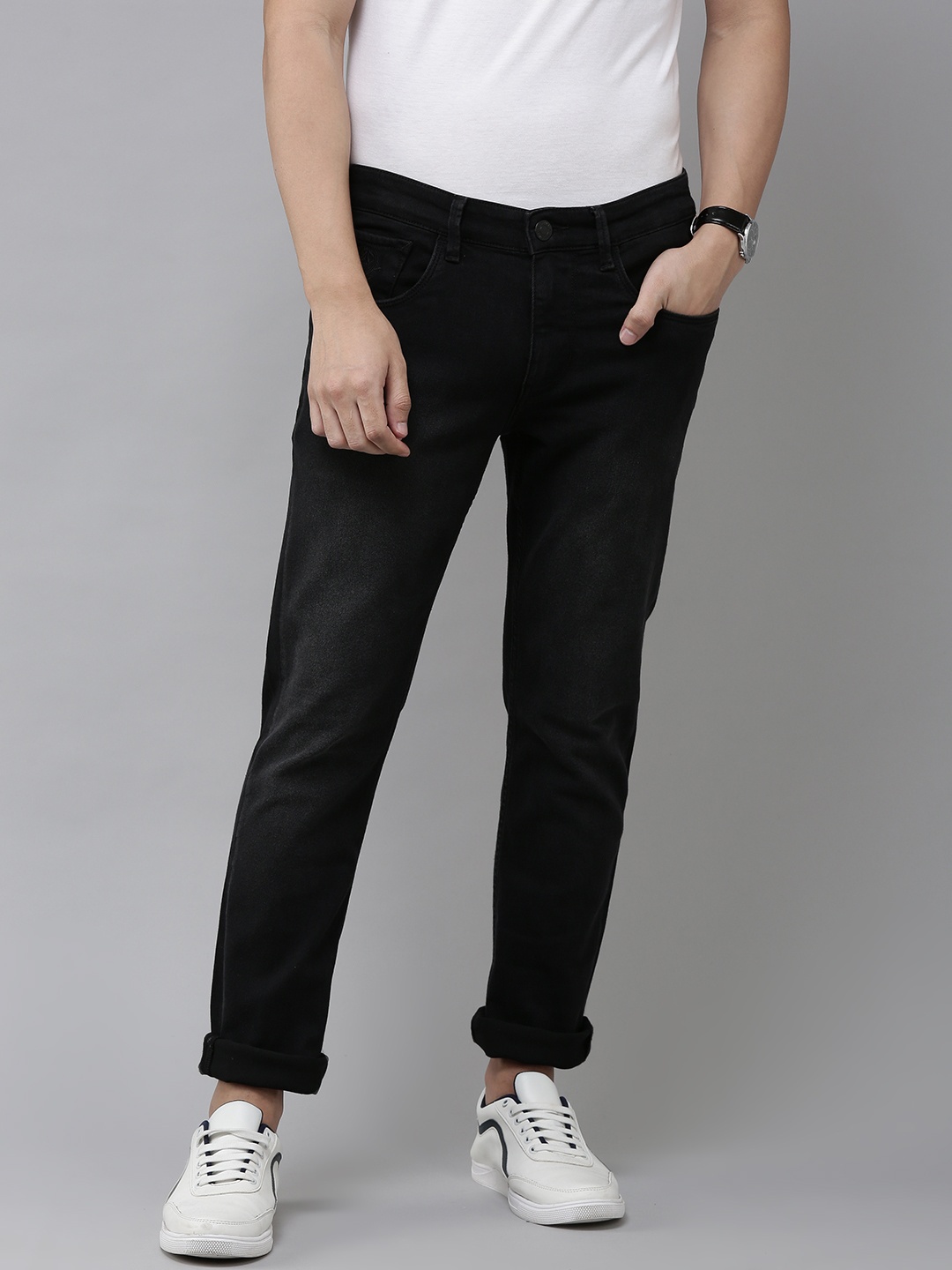 

U.S. Polo Assn. Denim Co. Men Black Slim Fit Stretchable Jeans