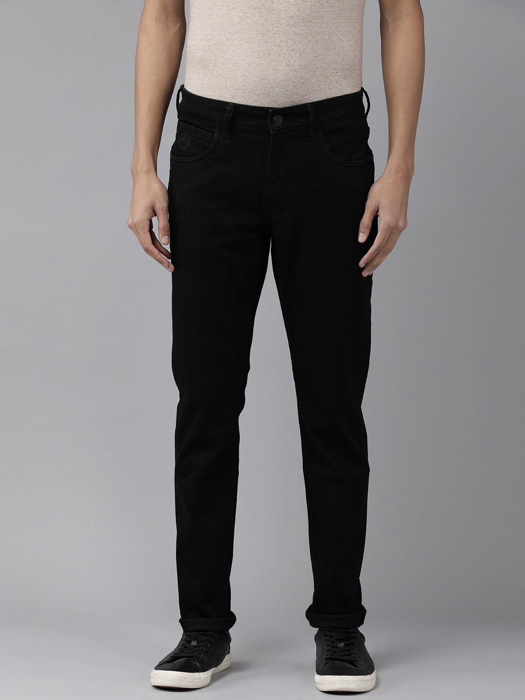 

U S Polo Assn Denim Co Men Black Slim Fit Stretchable Jeans