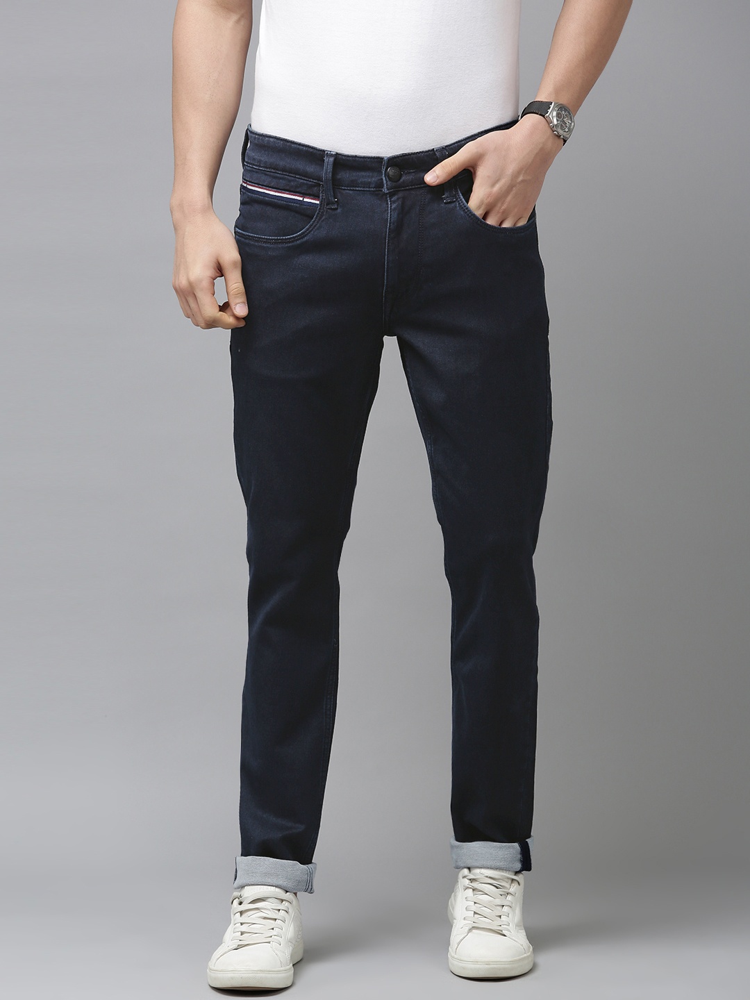 

U.S. Polo Assn. Denim Co. Men Blue Slim Fit Stretchable Jeans