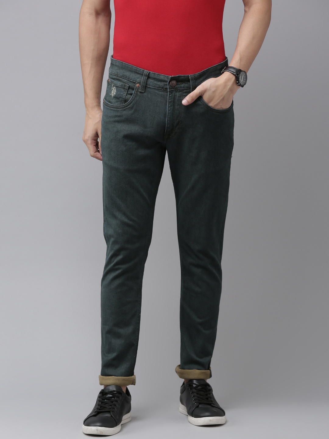 

U S Polo Assn Denim Co Men Blue Slim Fit Stretchable Jeans