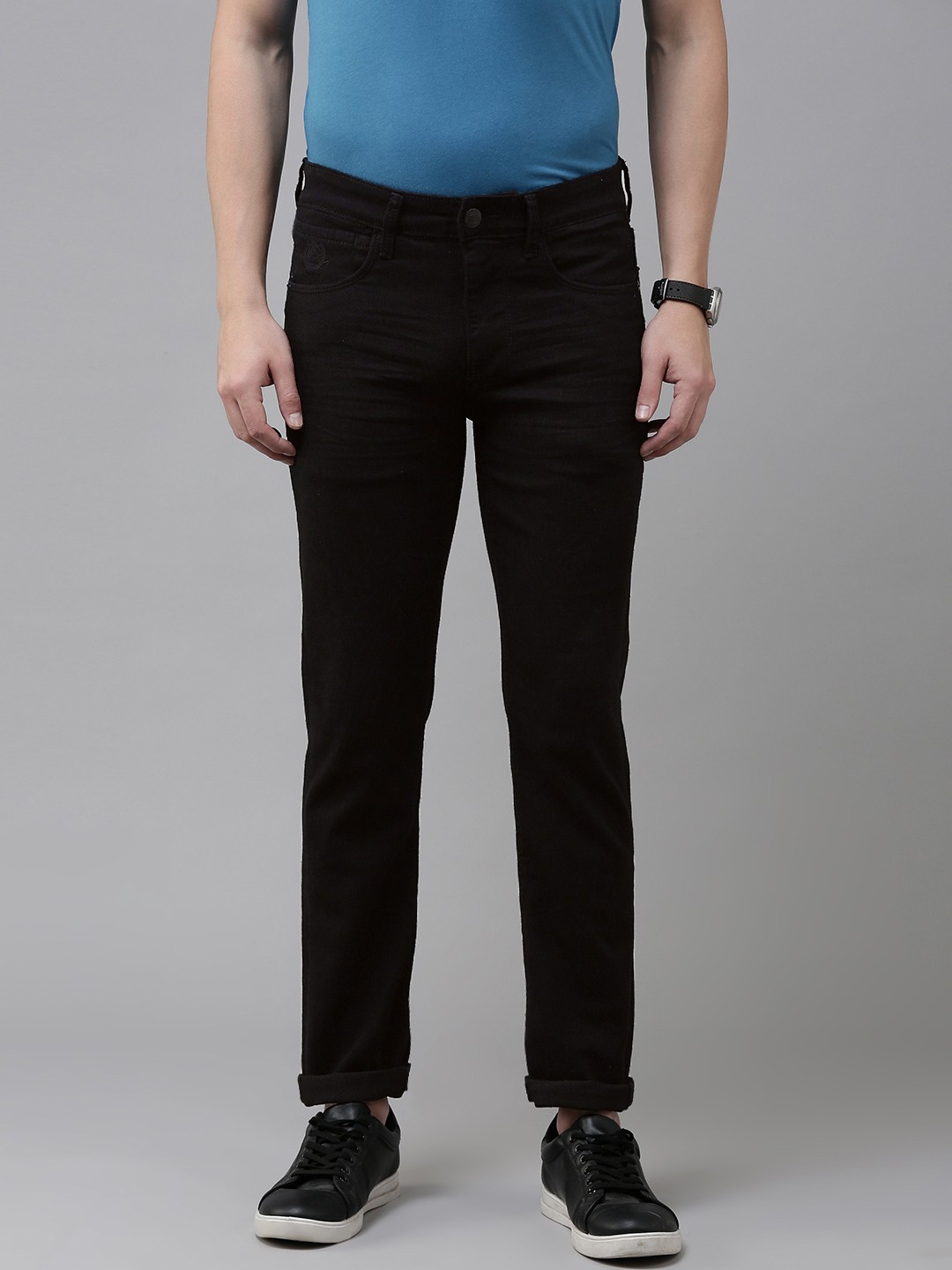 

U.S. Polo Assn. Denim Co. Men Black Skinny Fit Stretchable Jeans