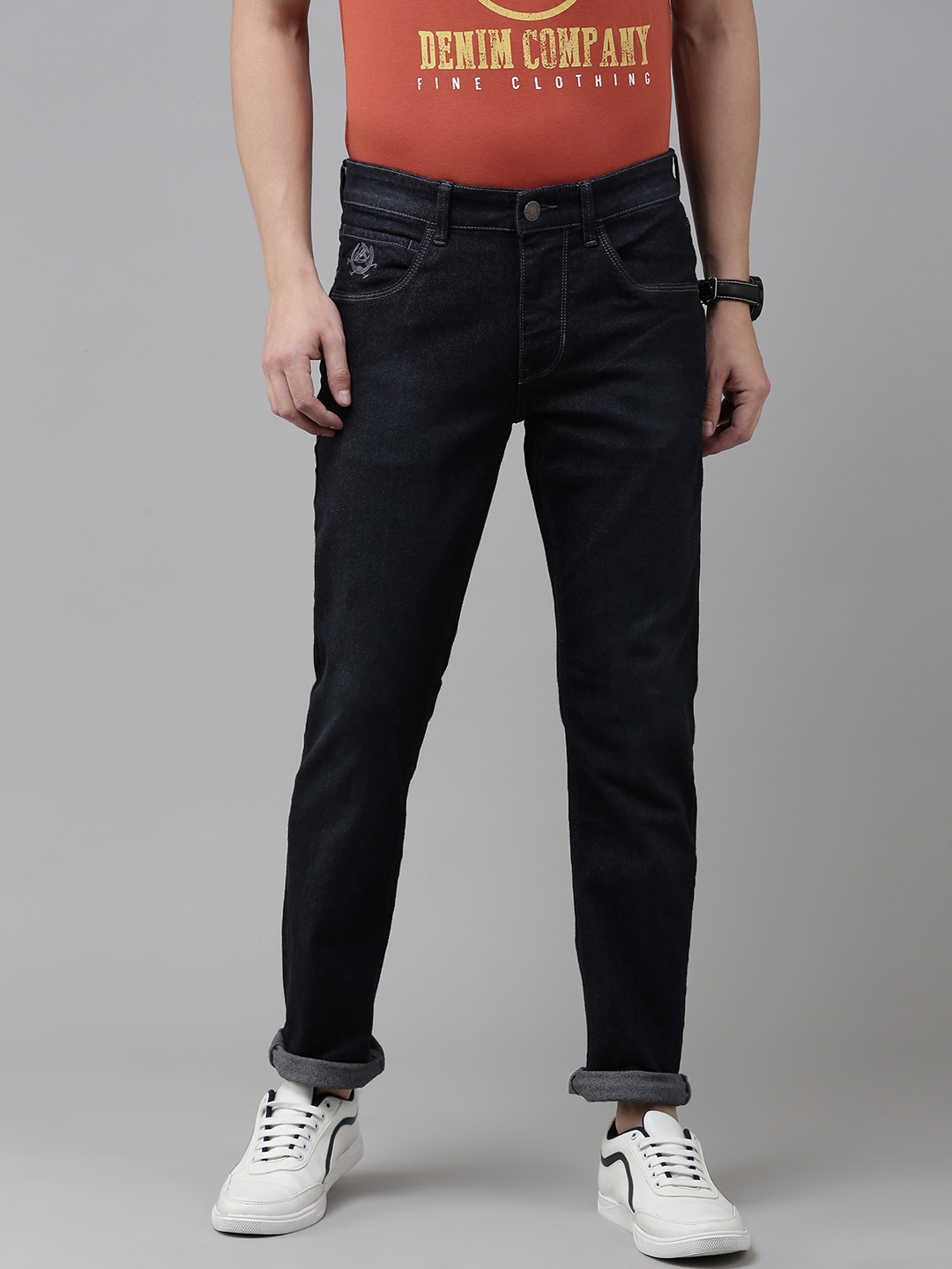 

U.S. Polo Assn. Denim Co. Men Blue Slim Fit Stretchable Jeans