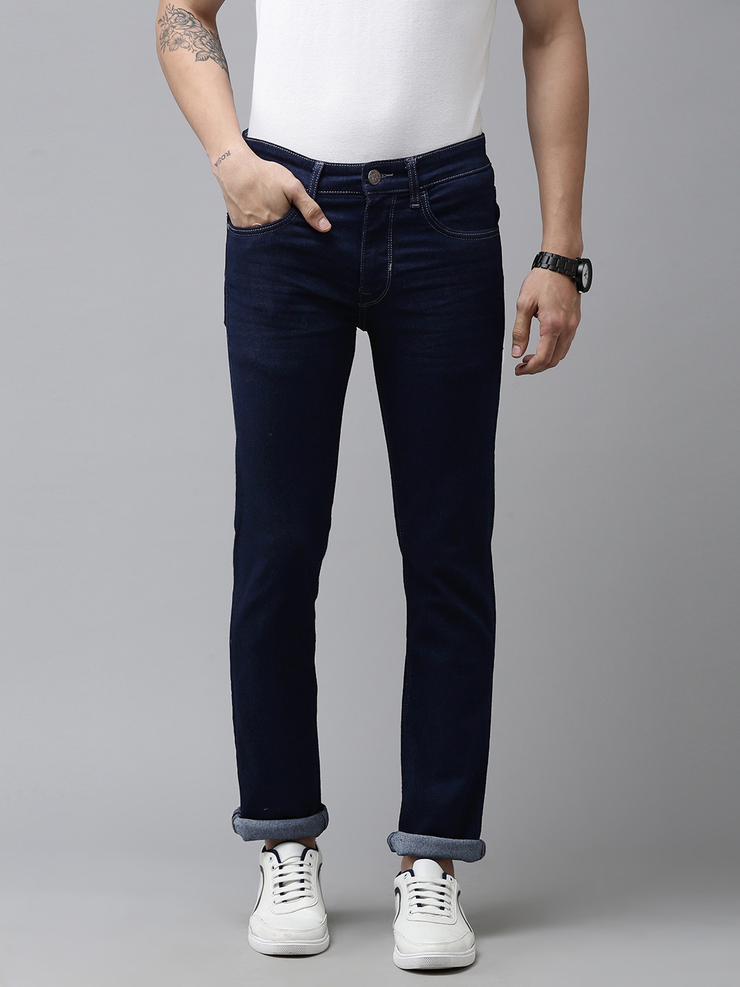 

U S Polo Assn Denim Co Men Blue Skinny Fit Stretchable Jeans