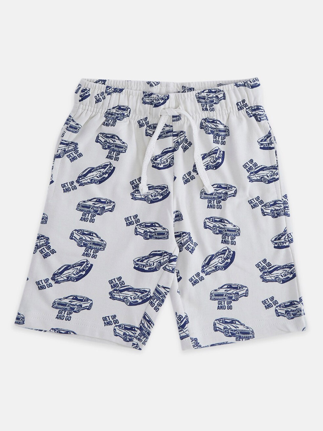 

Pantaloons Junior Boys Grey Printed Shorts