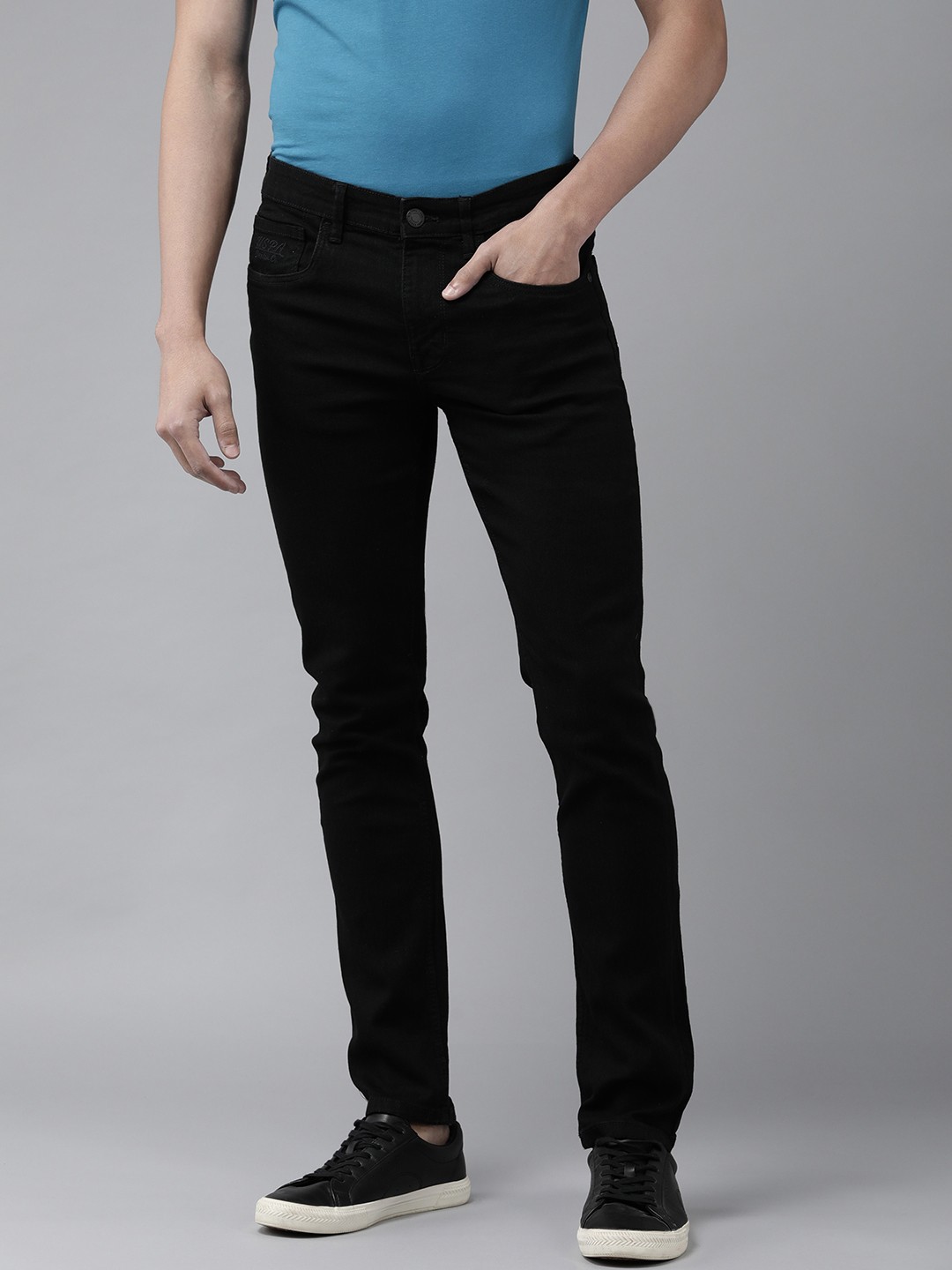 

U.S. Polo Assn. Denim Co. Men Black Skinny Fit Stretchable Jeans