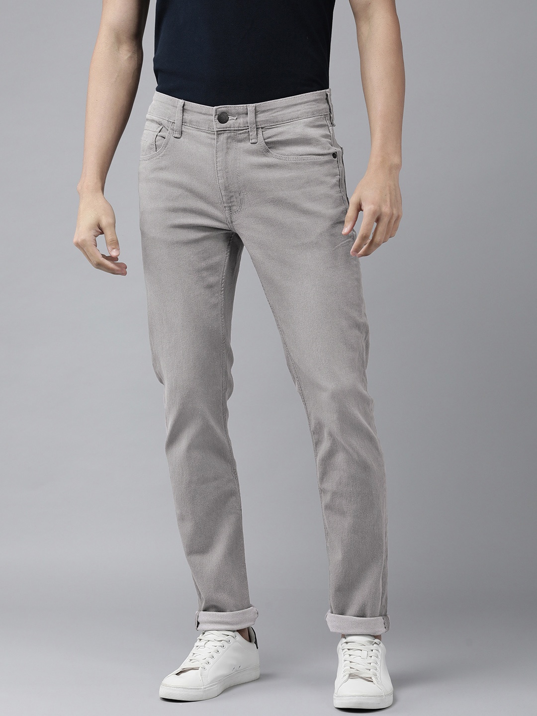 

U S Polo Assn Denim Co Men Grey Skinny Fit Stretchable Jeans