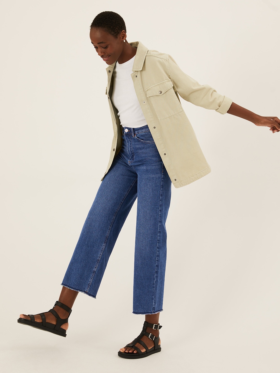 

Marks & Spencer Women Blue High-Rise Jeans