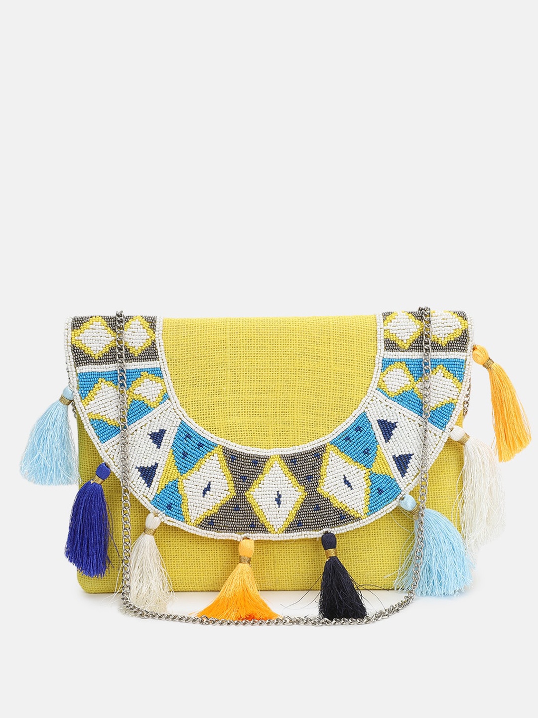 

FABBHUE Women Yellow Clutches