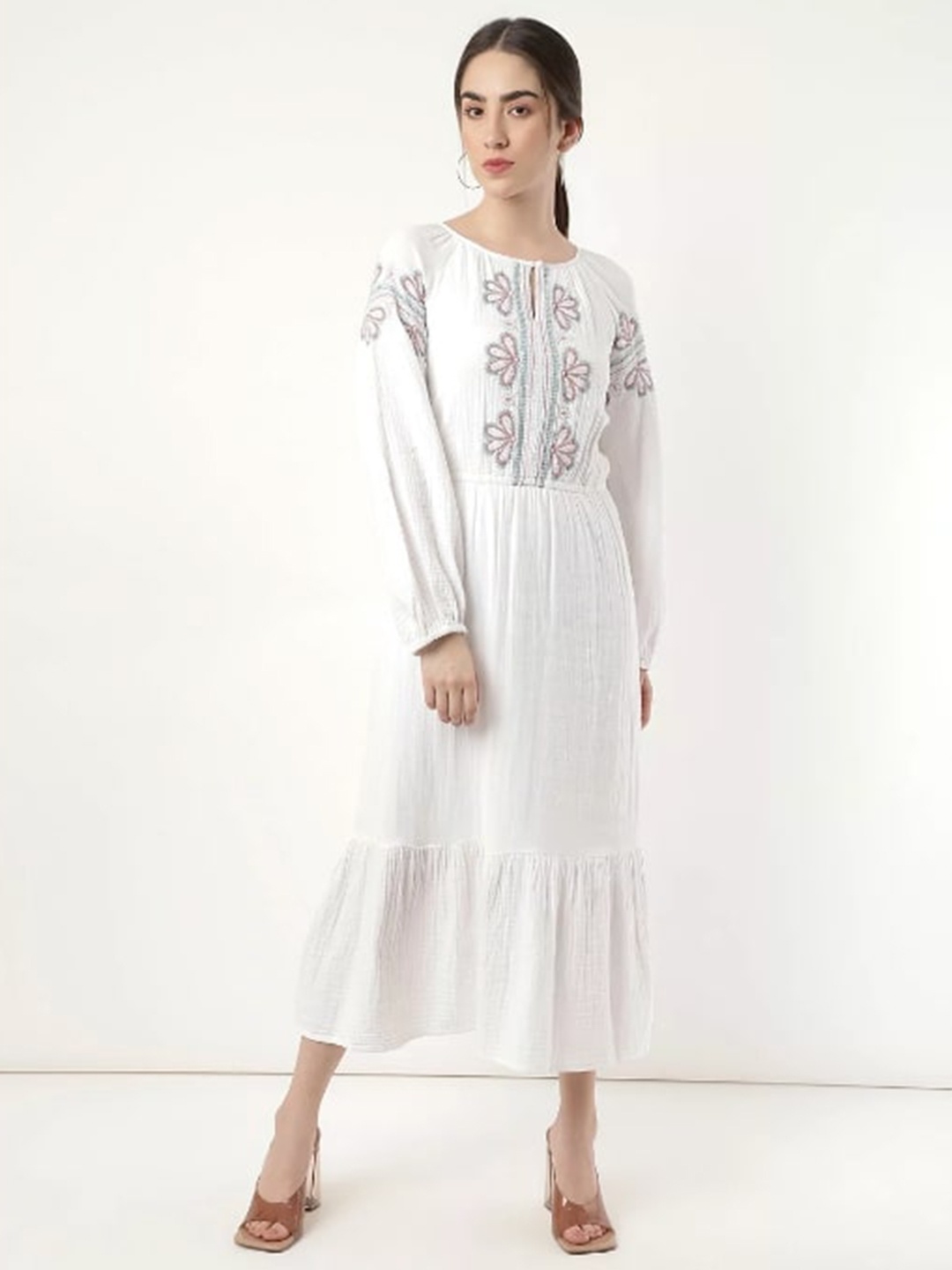 

Marks & Spencer White Maxi Dress