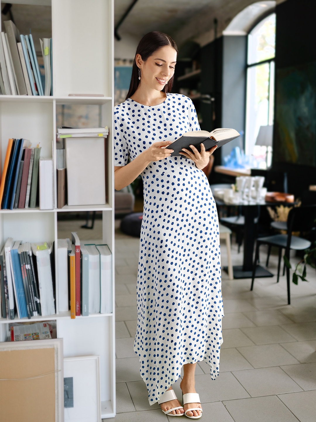 

Marks & Spencer White Maxi Dress