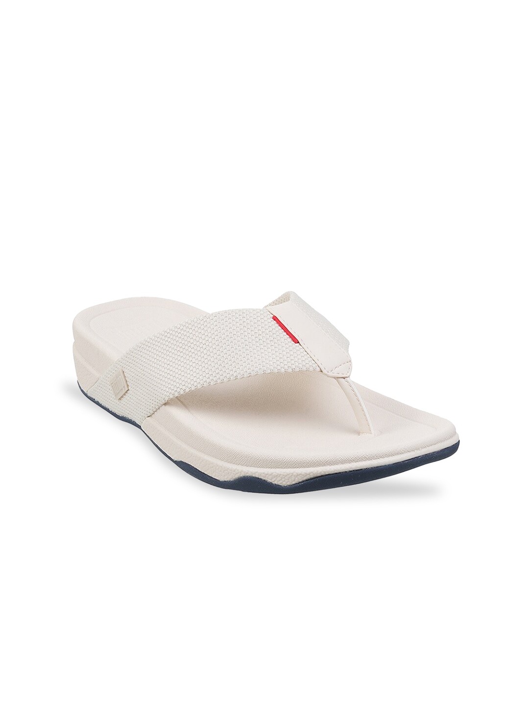 

fitflop Men White & Blue Comfort Sandals