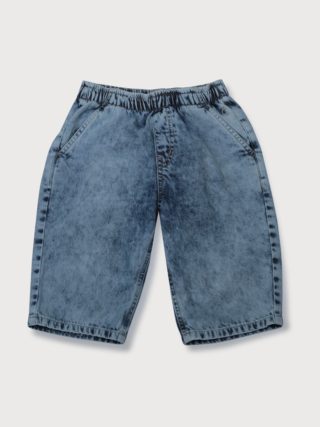 

Gini and Jony Boys Blue Washed Denim Shorts