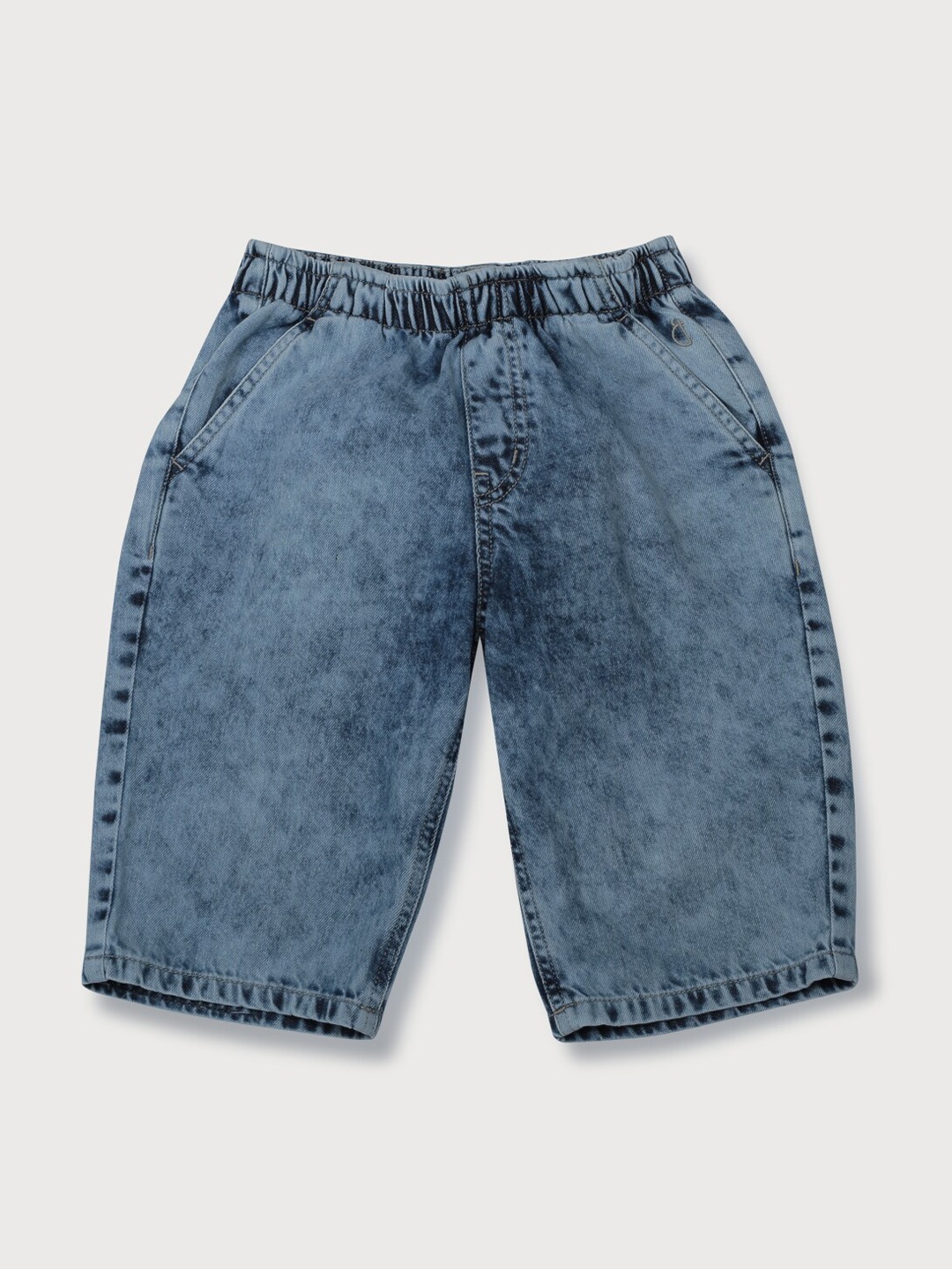 

Gini and Jony Boys Blue Washed Denim Shorts