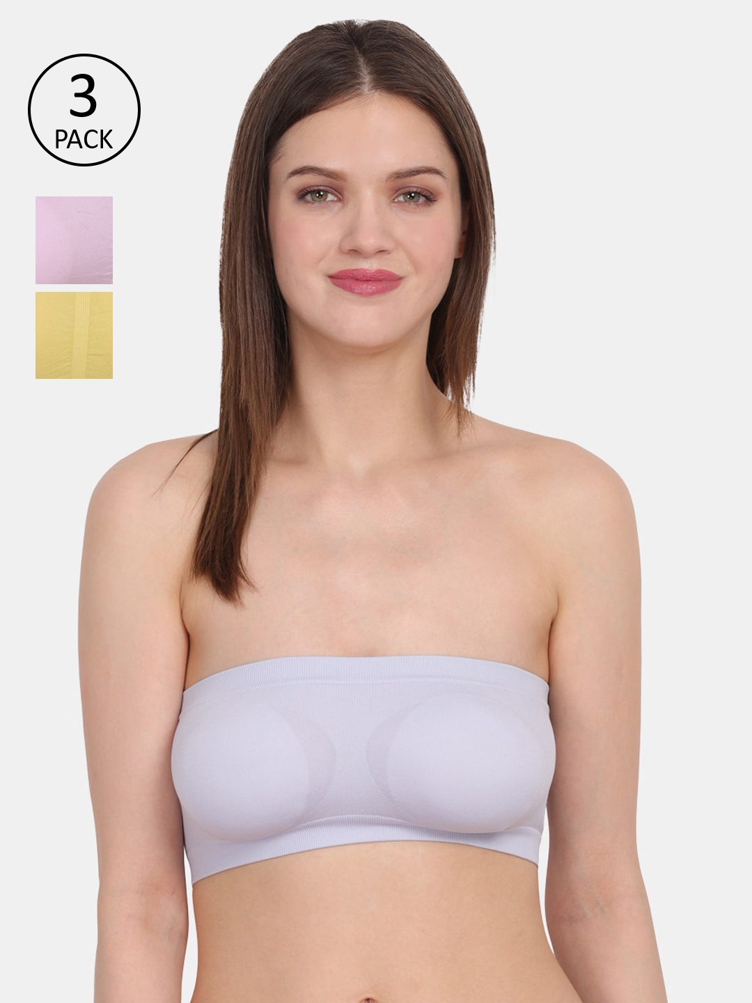 

Amour Secret Women Multi Bra, Yellow