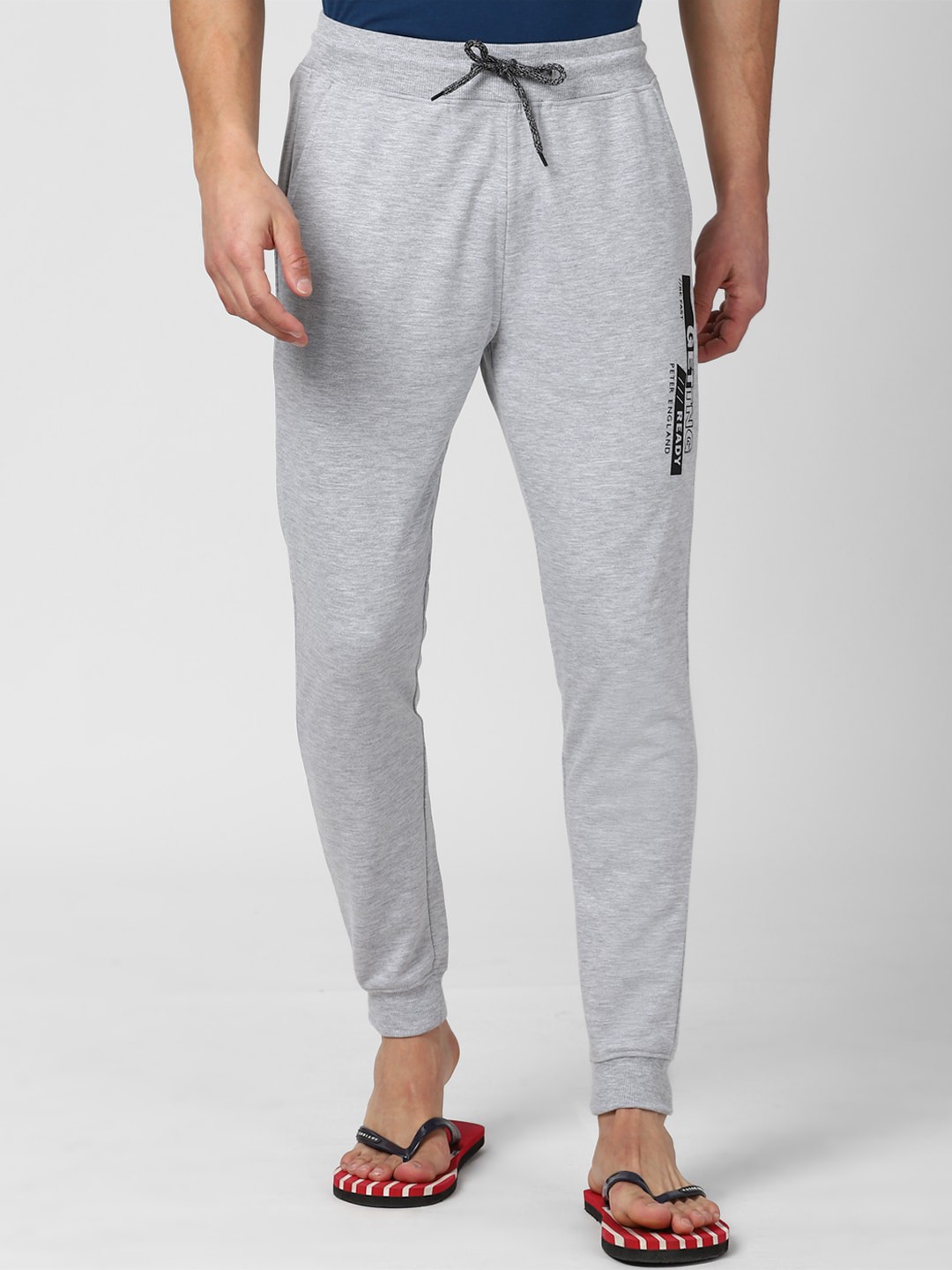 

Peter England Men Grey Lounge Pants