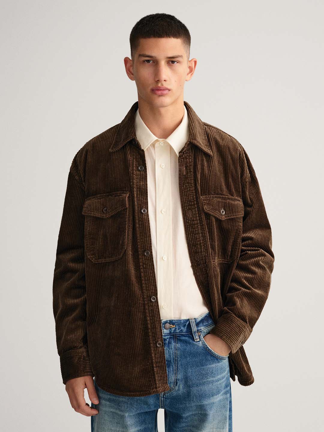 

GANT Men Brown Classic Casual Shirt