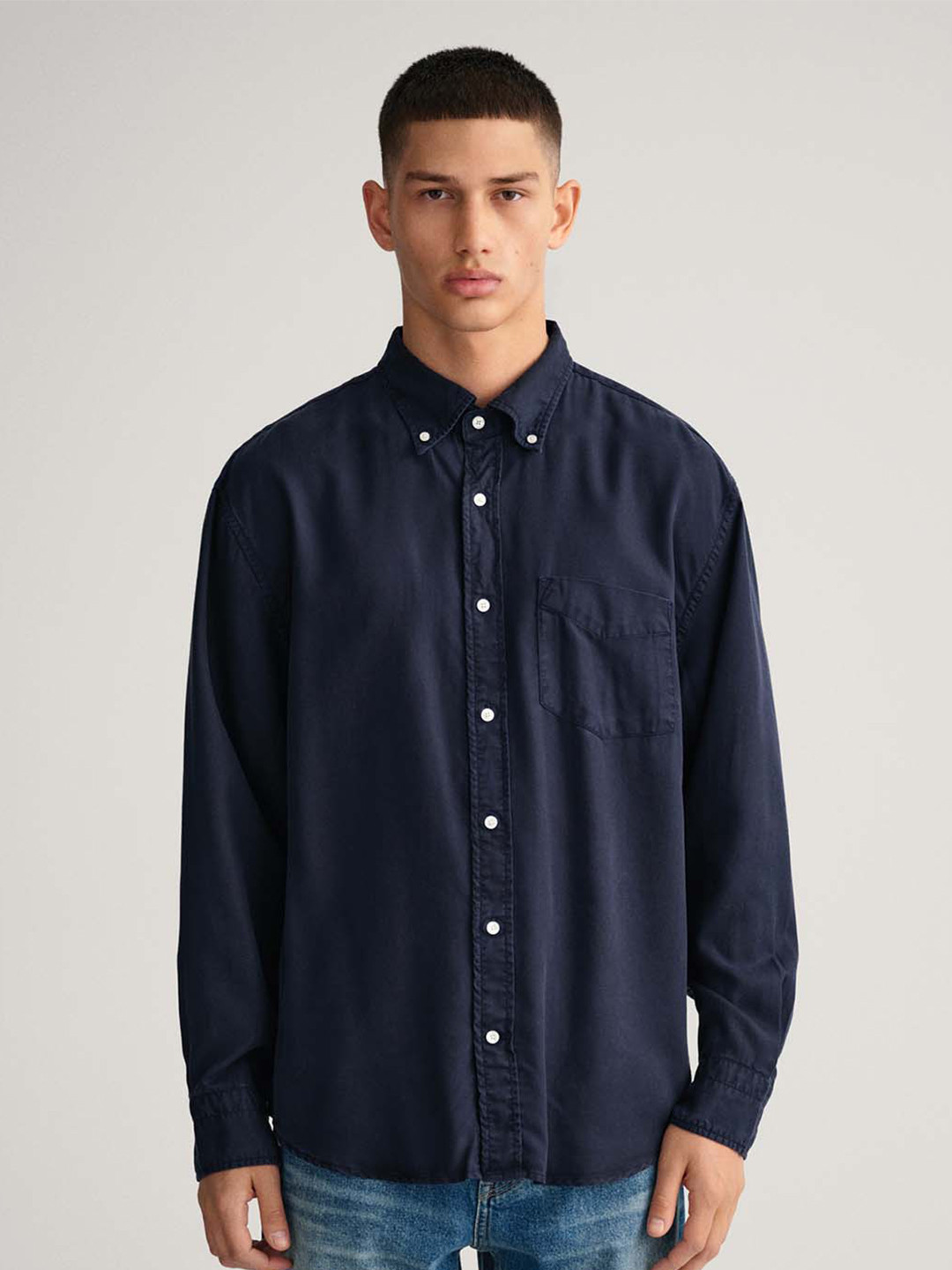 

GANT Men Blue Classic Casual Regular long sleeves Shirt