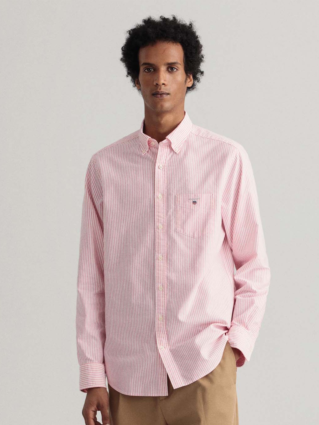 

GANT Men Pink Classic Casual Shirt