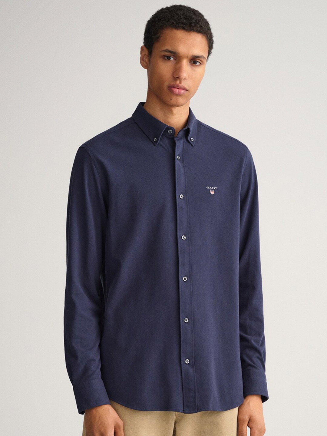 

GANT Men Blue Classic Casual Shirt