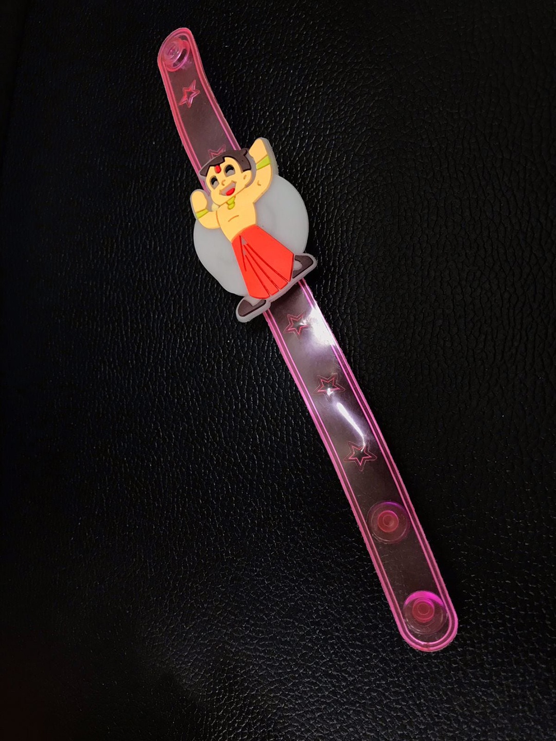 

MORKANTH JEWELLERY Boys Pink & Orange Animated Chhota Bheem Rakhi