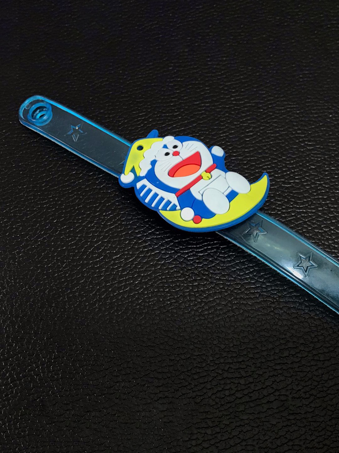 

MORKANTH JEWELLERY Boys Blue & White Animated Doremon Cartoon Belt Light Rakhi