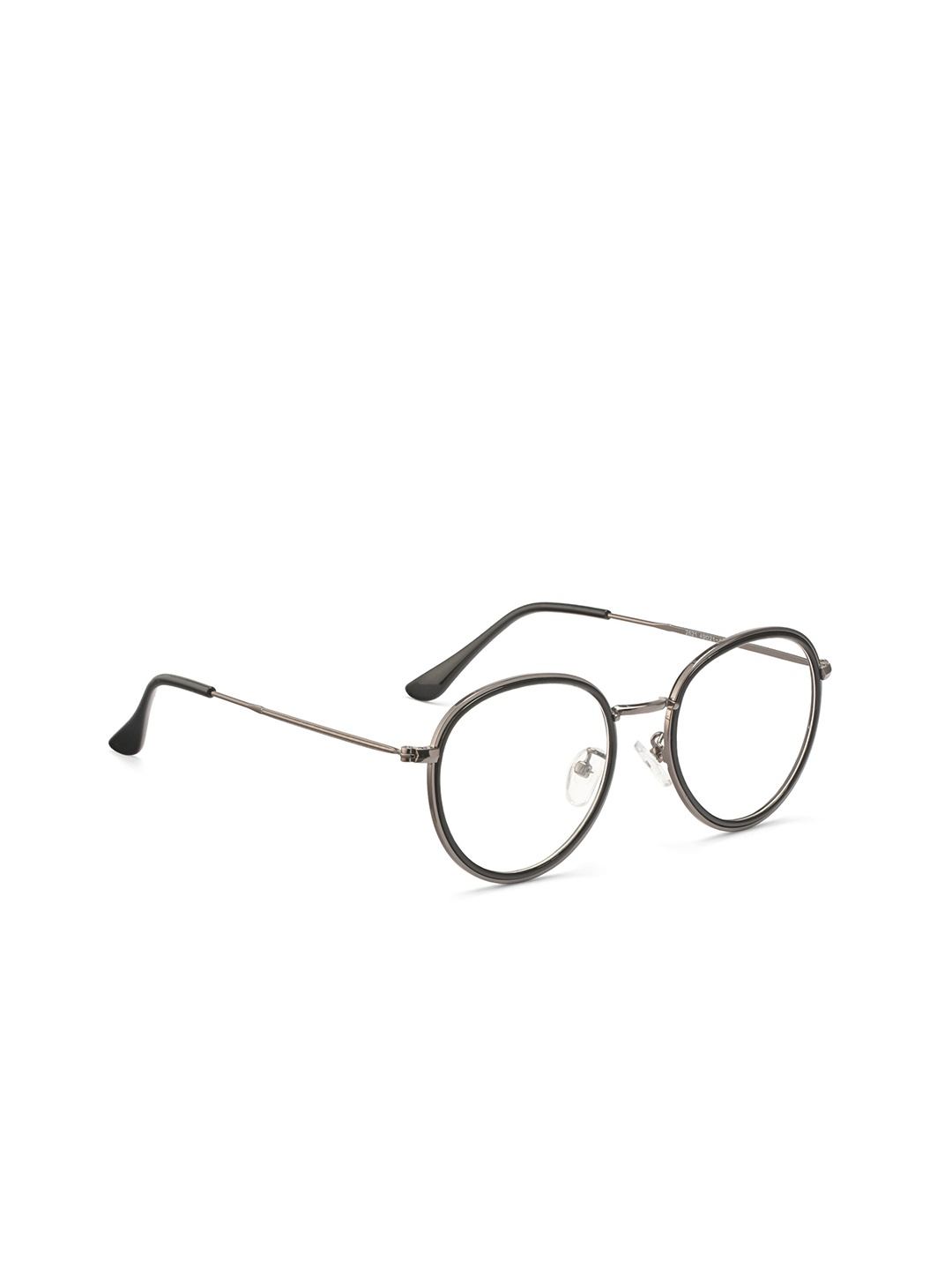 

ROYAL SON Unisex Black Full Rim Round Frames SF0014-C1