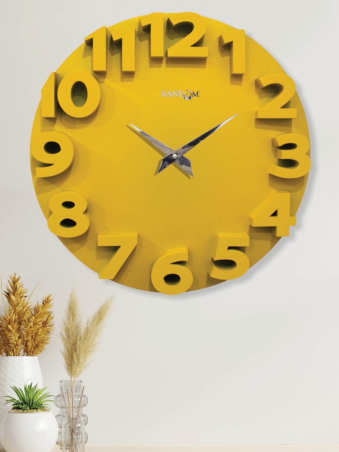 

RANDOM Unisex Yellow Clocks
