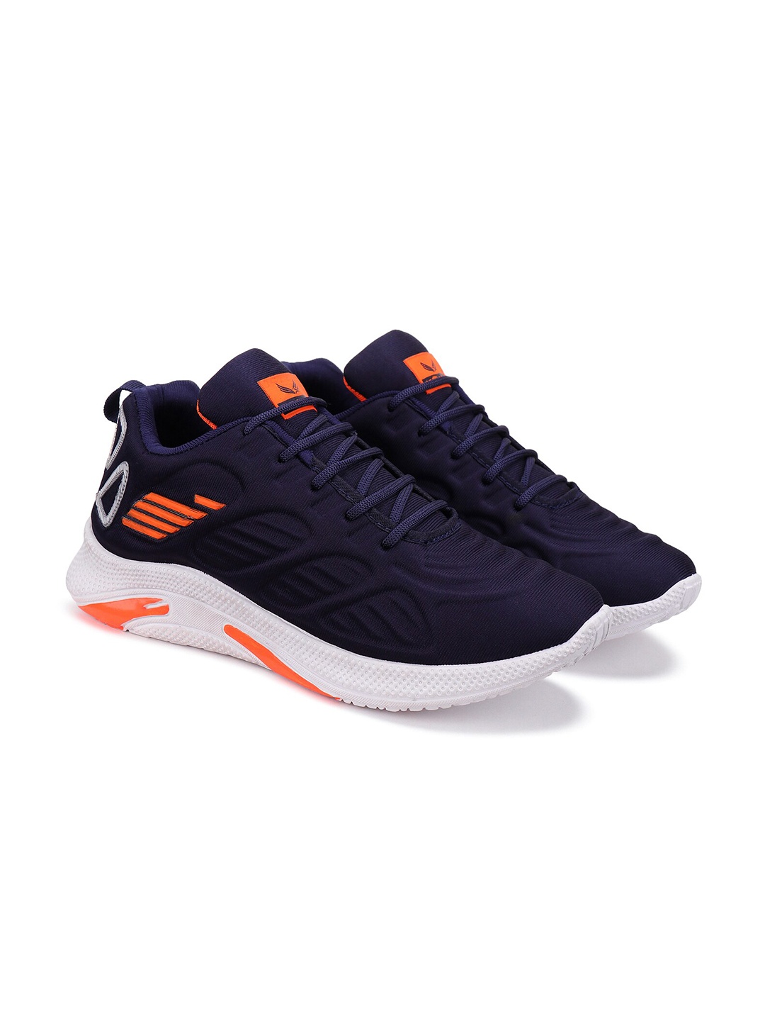 

BERSACHE Men Navy Blue Running Shoes