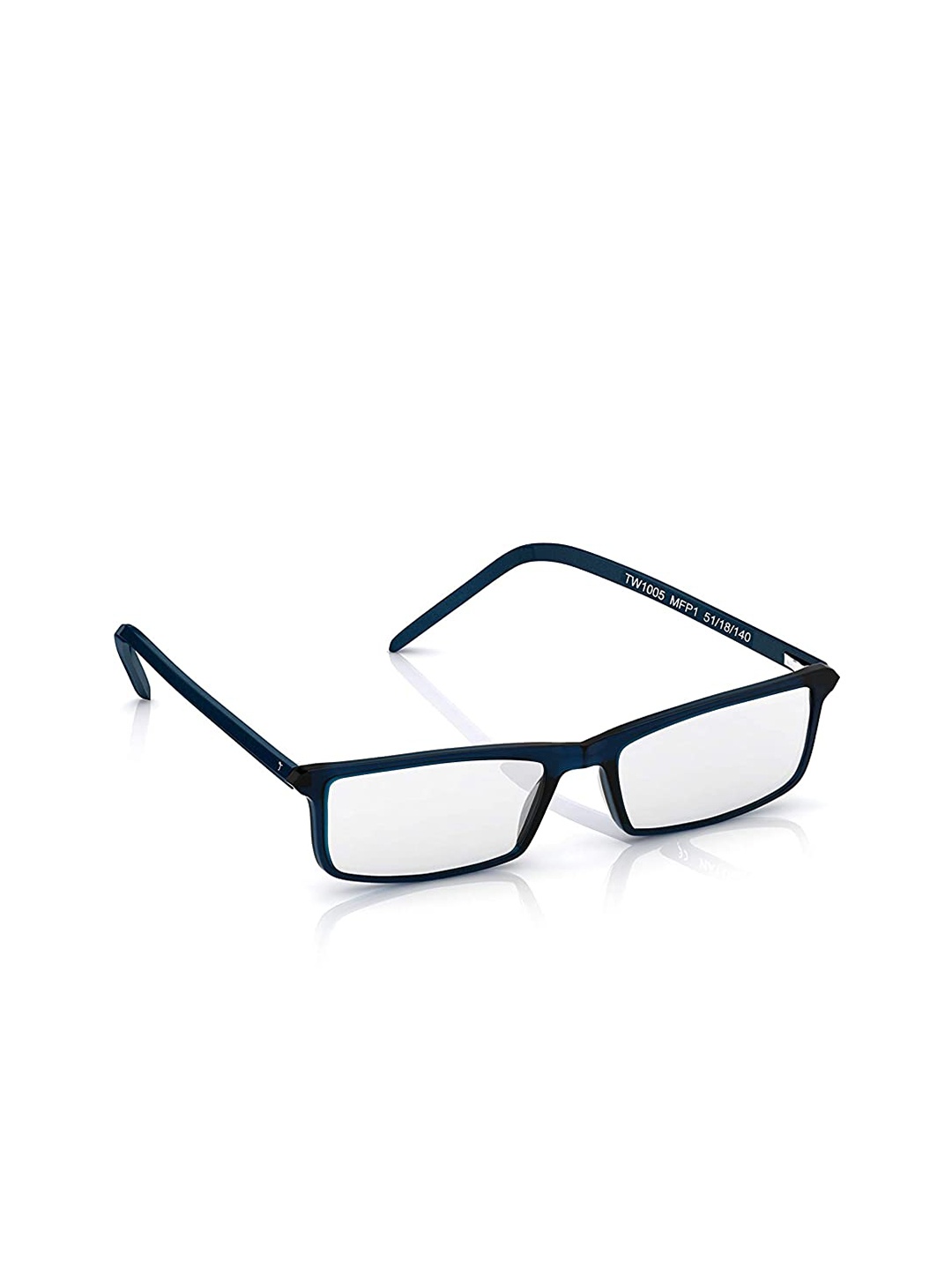 

Titan Unisex Blue Full Rim Rectangle Frames