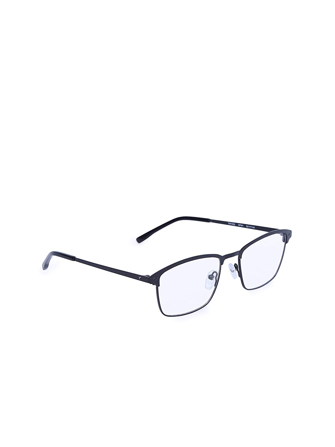 

Titan Unisex Black & Transparent Full Rim Square Frames