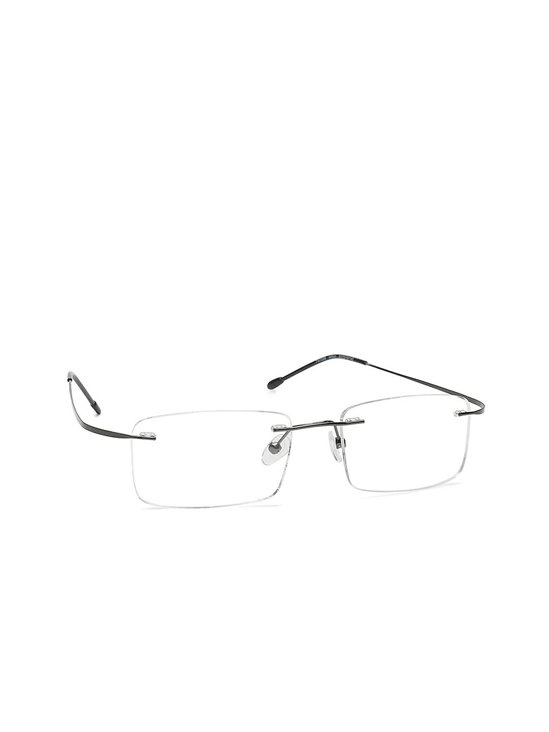 

Titan Unisex Silver-Toned Rimless Rectangle Frames
