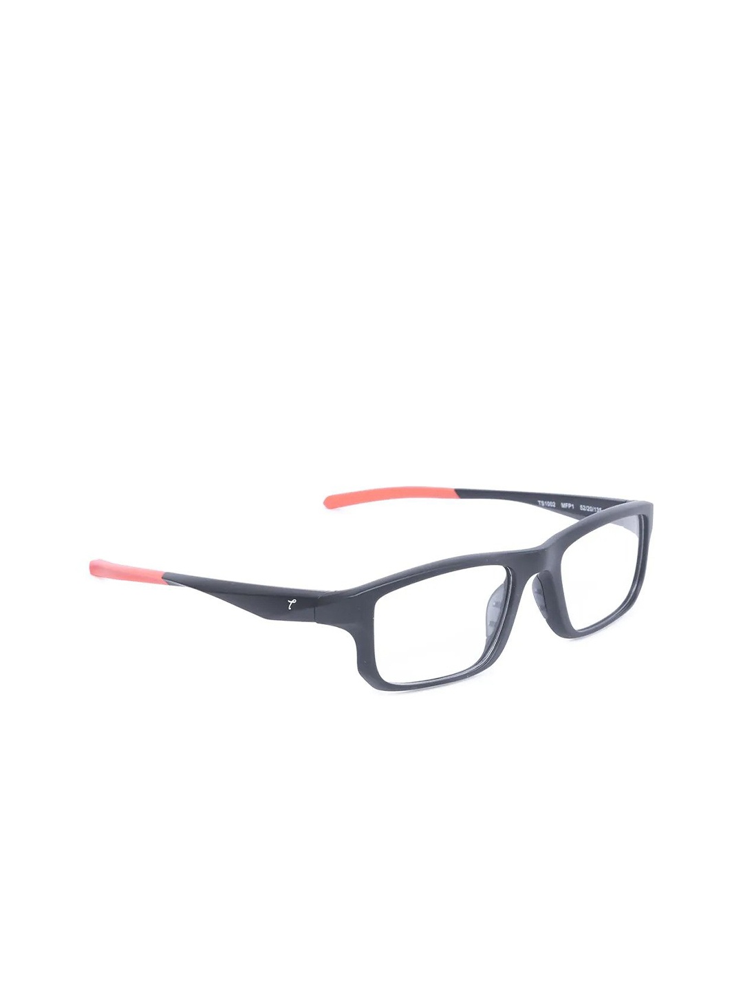 

Titan Unisex Black & Red Full Rim Rectangle Frames