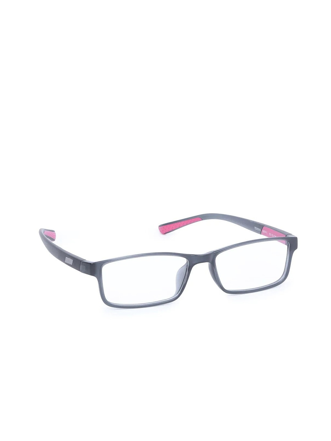 

Titan Unisex Grey & Pink Full Rim Rectangle Frames