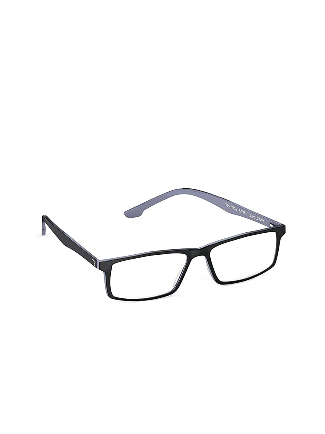 

Titan Unisex Black Full Rim Rectangle Frames-TW1003MHP1