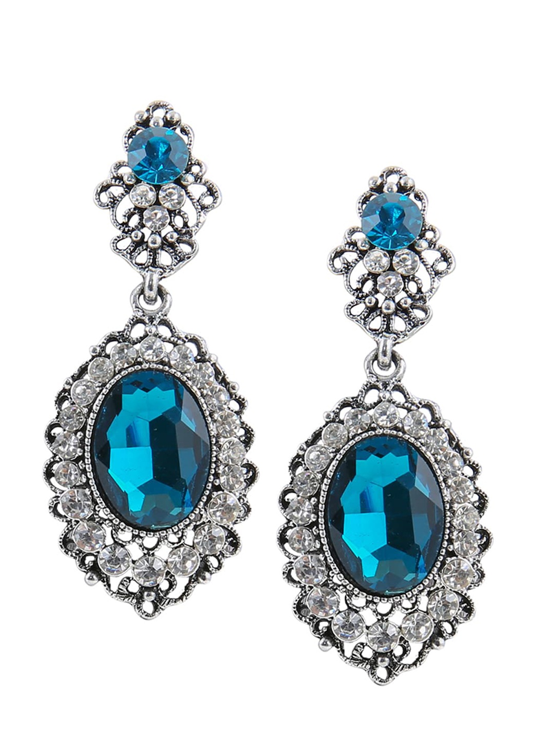 

MIZORRI Women Blue Contemporary Drop Earring