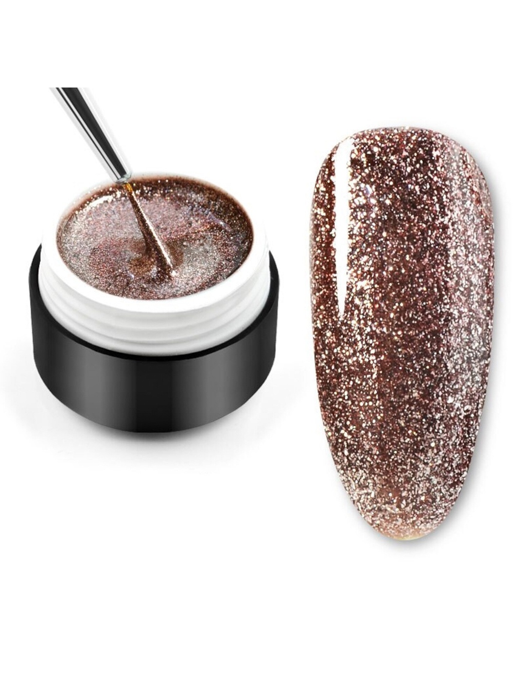 

VENALISA Super Platinum Soak-Off UV & LED Nail Painting Gel 5ml - Shade B10, Bronze