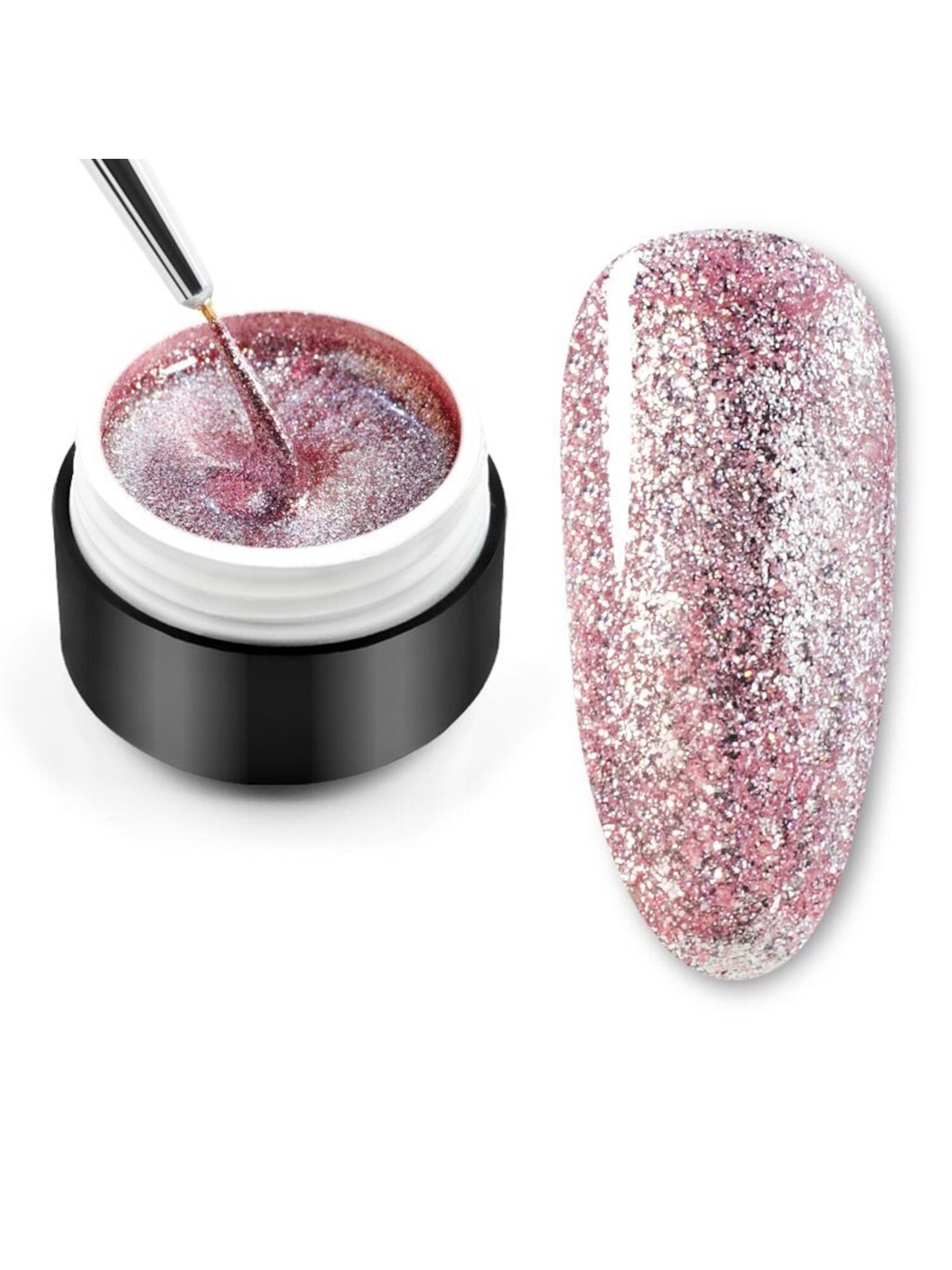 

VENALISA Soak Off UV & LED Sugar Candy Series Gel Nail Polish 5 ml - Shade H01, Pink