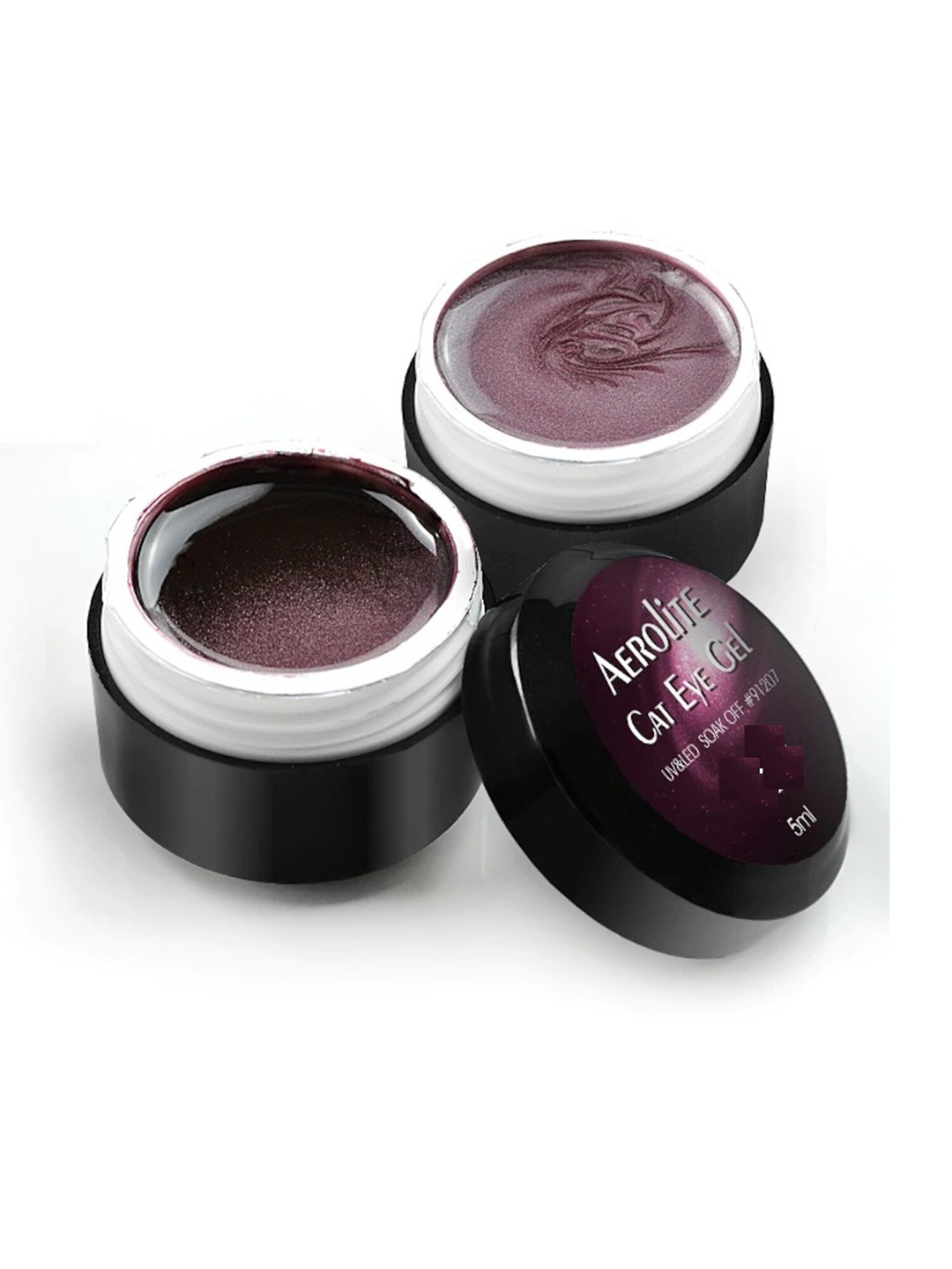 

VENALISA Aerolite Cat Eye 9D UV & LED Soak Off Gel Nail Polish 5 ml - S61, Brown