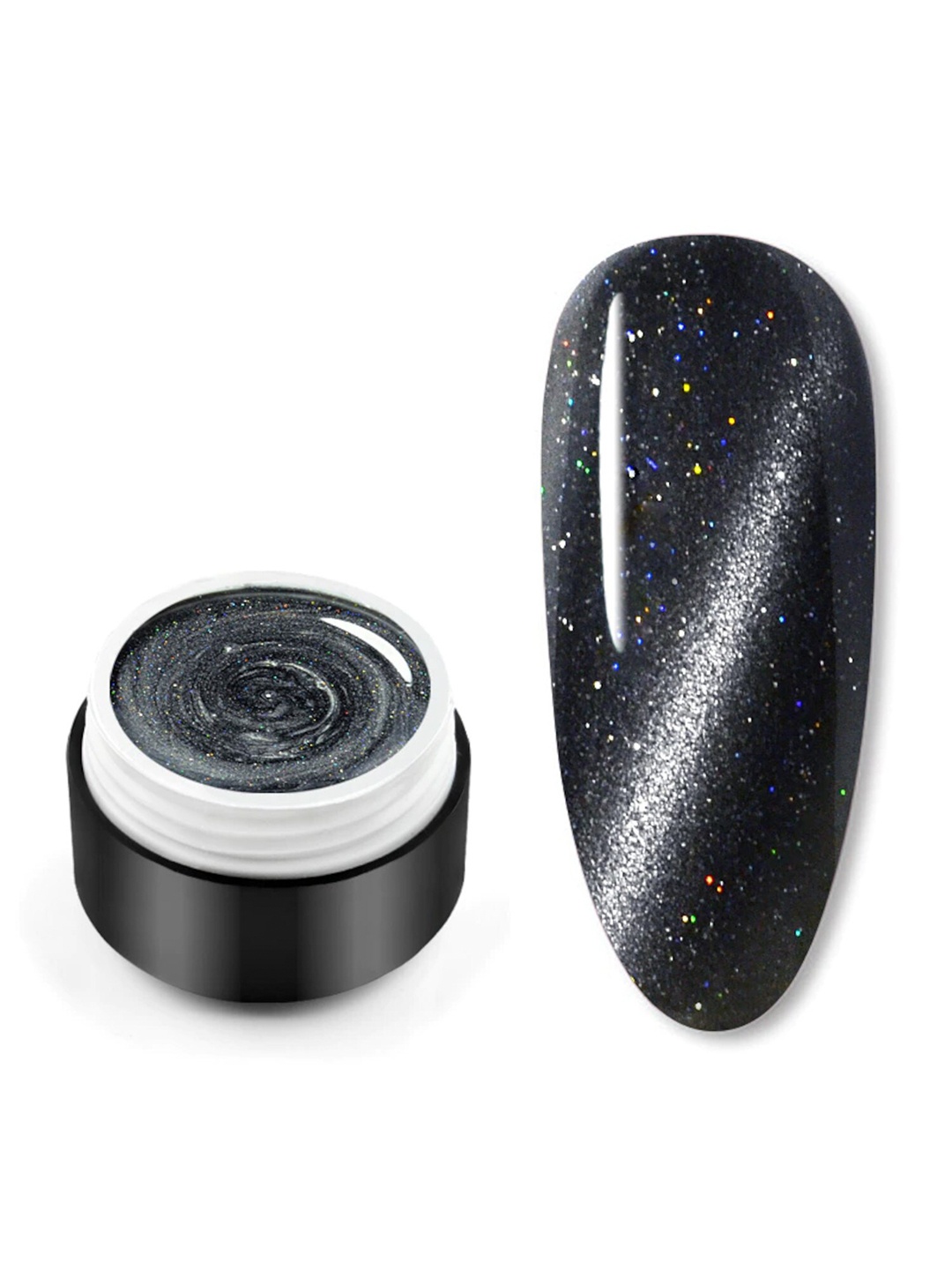 

VENALISA Laser Glitter Galaxy Cat Eye Magic Chameleon Nail Art 5 ml - S22, Multi