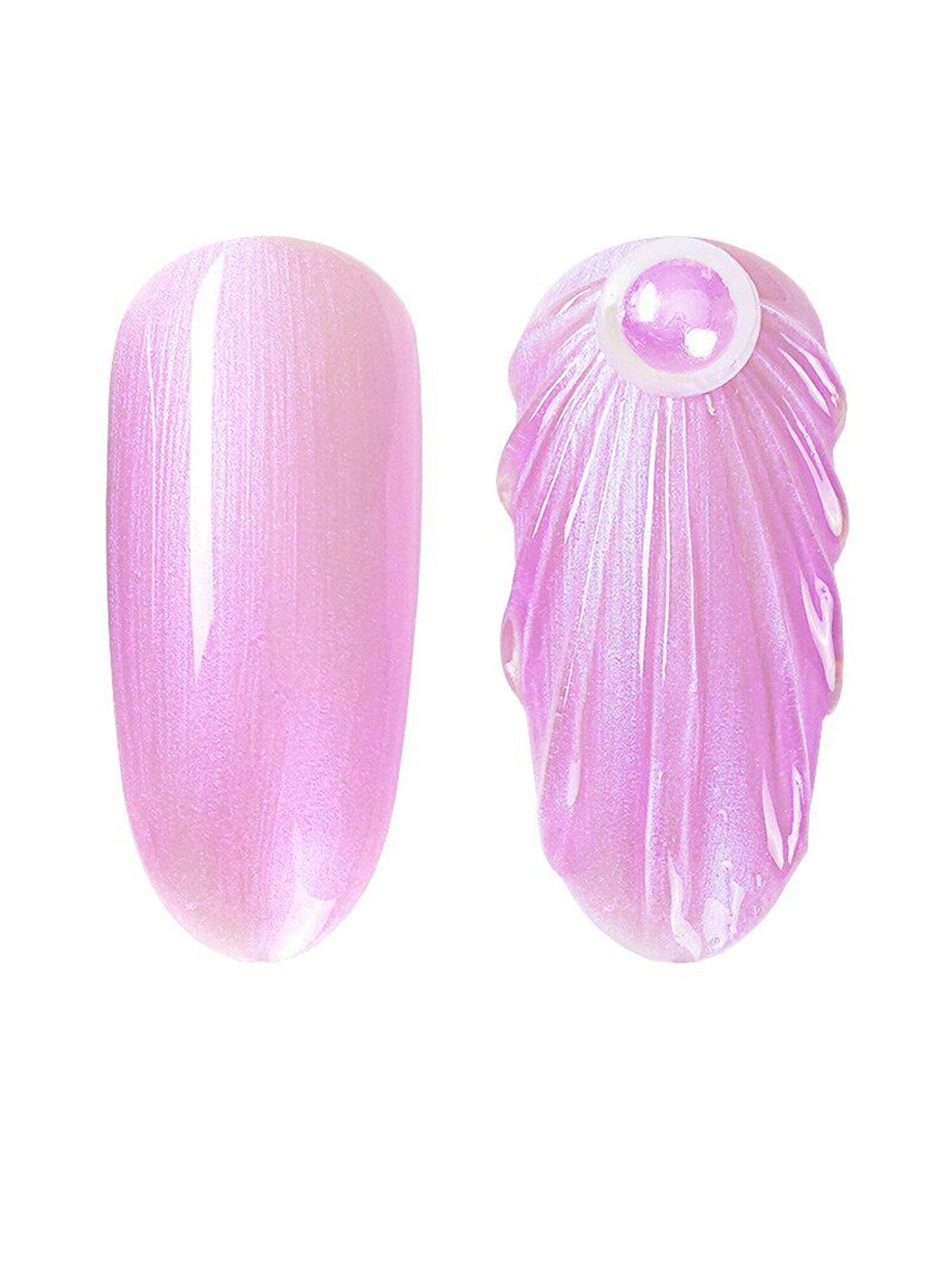 

VENALISA Seashell Color Mermaid Opal Soak Off UV & LED Pearl Series Gel Polish 5 ml - U28, Pink