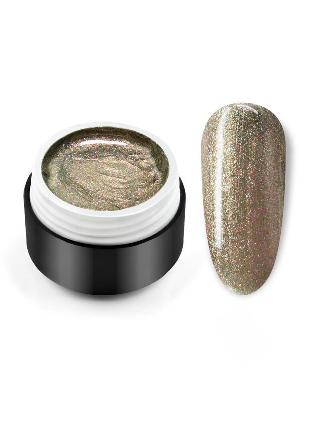 

VENALISA Laser Rainbow Platinum Painting Gel Nail Polish 5 ml - H22, Metallic