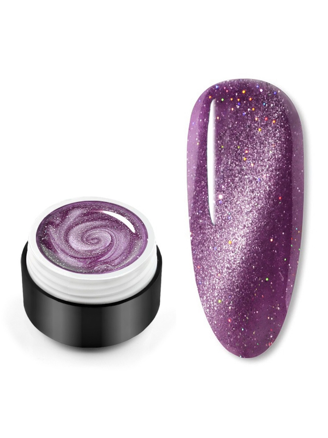 

VENALISA Laser Glitter Galaxy Cat Eye Magic Chameleon Nail Art 5 ml - S31, Multi