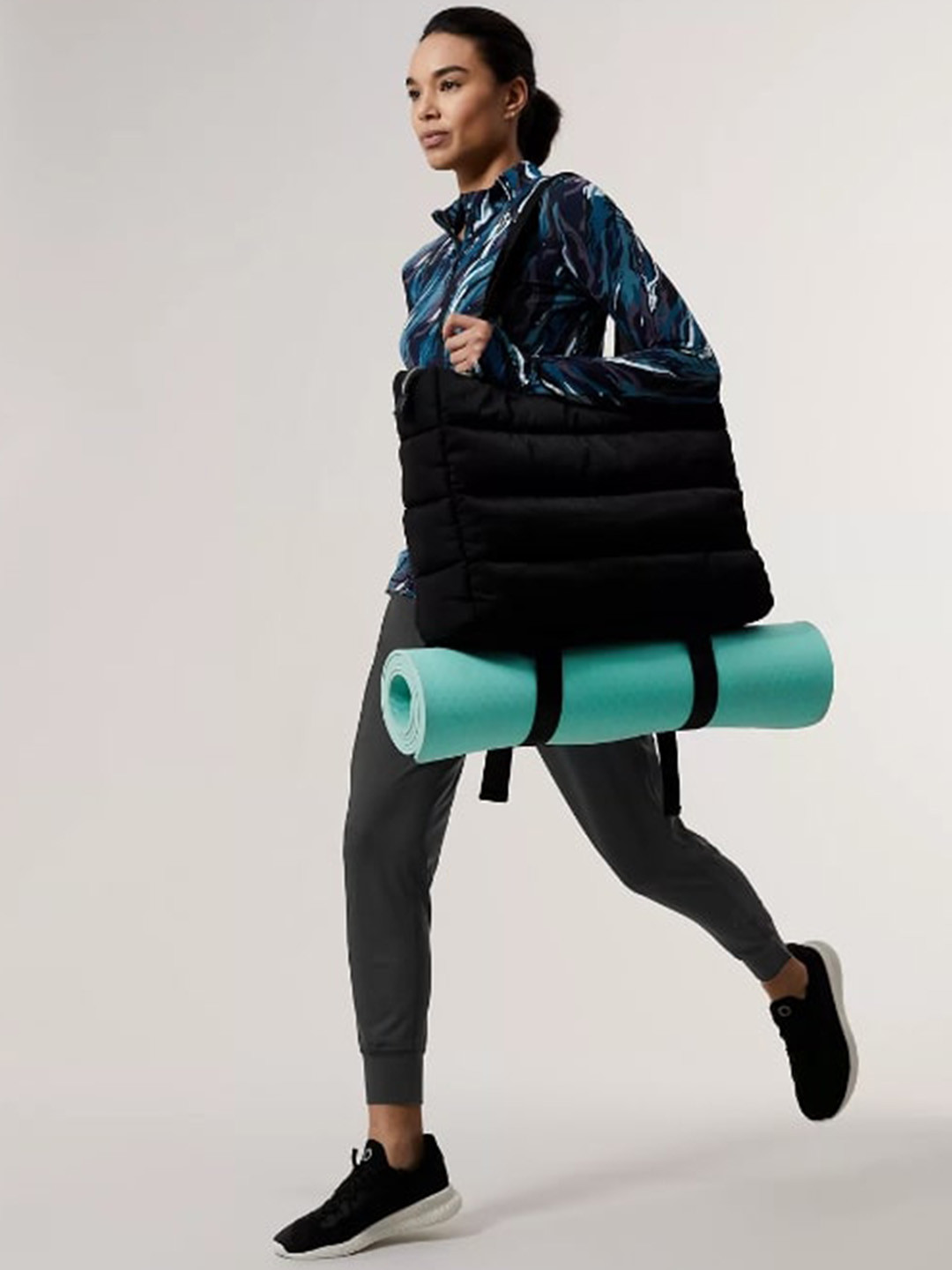 

Marks & Spencer Women Black High-Rise Jogger